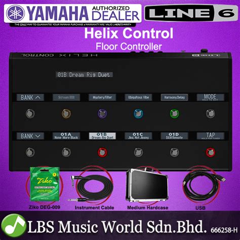 Line Helix Control Floor Controller For Helix Rack Multi Effect