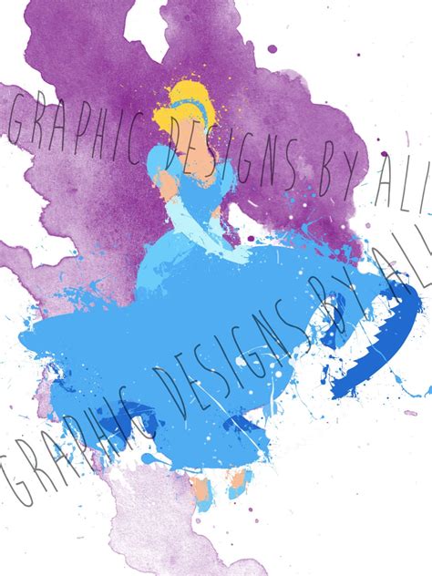 Cinderella Poster Etsy