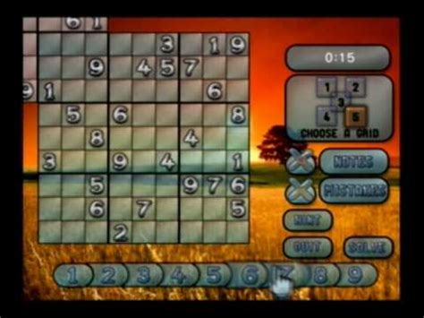 Sudoku Challenge Wiiware Youtube