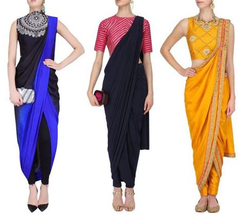 Pre Stitched Saree Designs To Try For Your Next Party Saree Trends