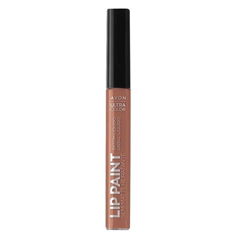 Batom Liquido Lip Paint Avon Nude Delicado Shopee Brasil