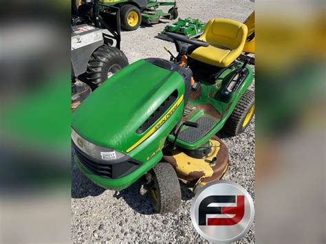 2008 John Deere La115 Riding Mower Sn Gxa115a077418 Freije And Freije Auctioneers