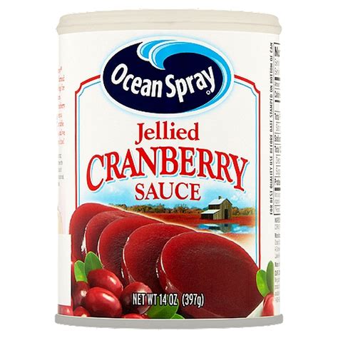 Ocean Spray Jellied Cranberry Sauce 14 Oz