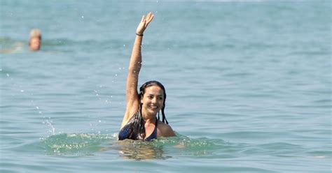 Laura Barriales In A Bikini On The Beach June 2014 CelebMafia