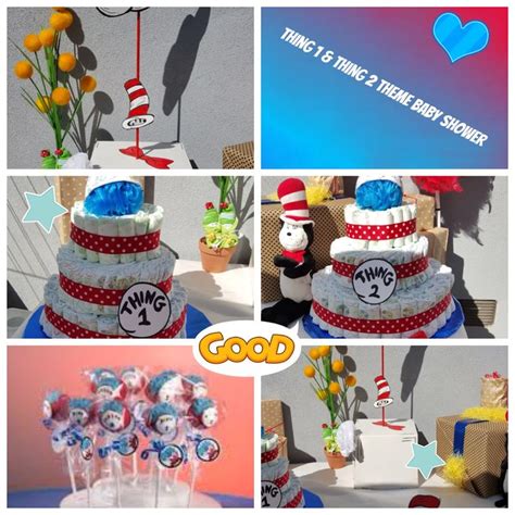 Dr Seuss Themed Baby Shower