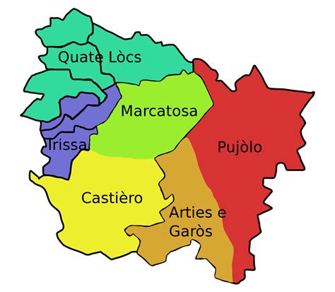 Mapa del Valle de Arán Valle de Arán AranMap