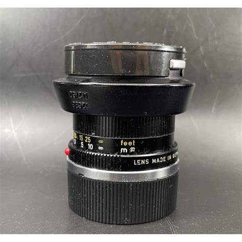 Leica Summicron Mm F V High Leg Black Germany Meteor