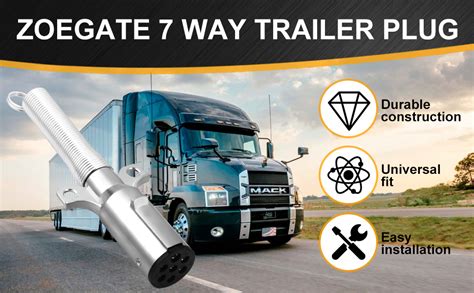 Amazon Zoegate Way Trailer Plug With Extension Spring Trailer