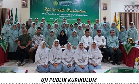 Madrasah Muallimaat Muhammadiyah Yogyakarta Gelar Uji Publik Kurikulum