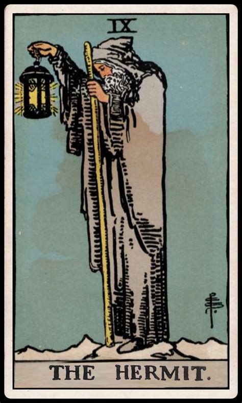 The Hermit Ace Of Wands Tarot Combination Meaning Tarot At Home