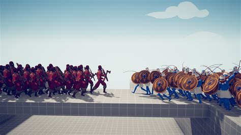 X Guards Vs X Melee Units Totally Accurate Battle Simulator