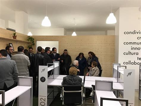 Manfredonia Inaugurato Smart Lab Coworking Foto Video Stato Quotidiano