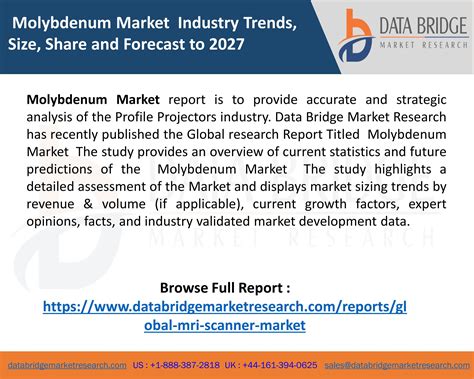 Global Molybdenum Market Industry Trends And Forecast To By Ritu