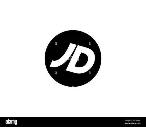 JD Sports, rotated logo, white background B Stock Photo - Alamy