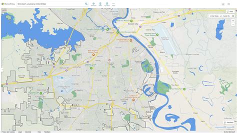 Shreveport Louisiana Map