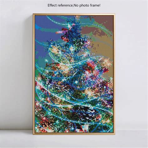 Beautiful Decorated Christmas Tree Diamond Art Kit – Paint by Diamonds