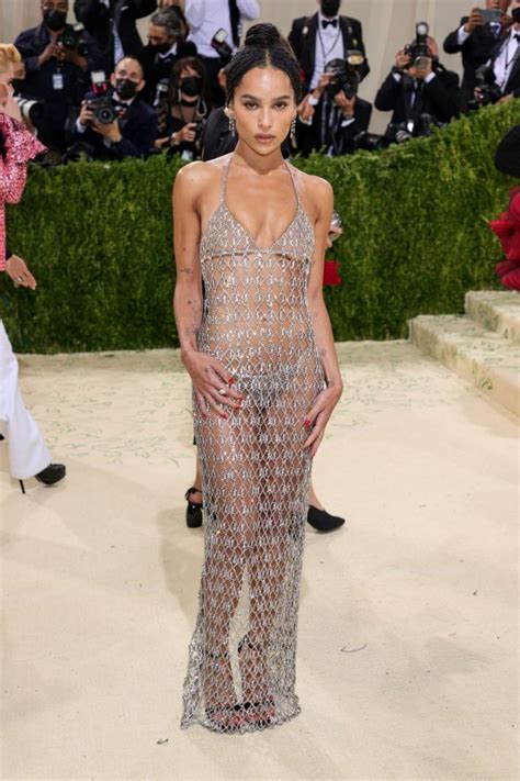 Zoe Kravitz Flaunts Her Nude Body In A See Through Dress Photos The Fappening