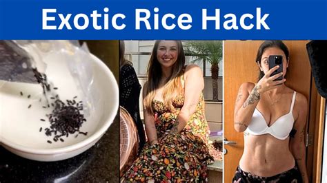 Exotic Rice Hack For Weight Loss Journey To Health And Transformation Time For Relax