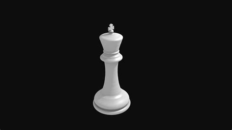 Chess King Piece 3D model | CGTrader