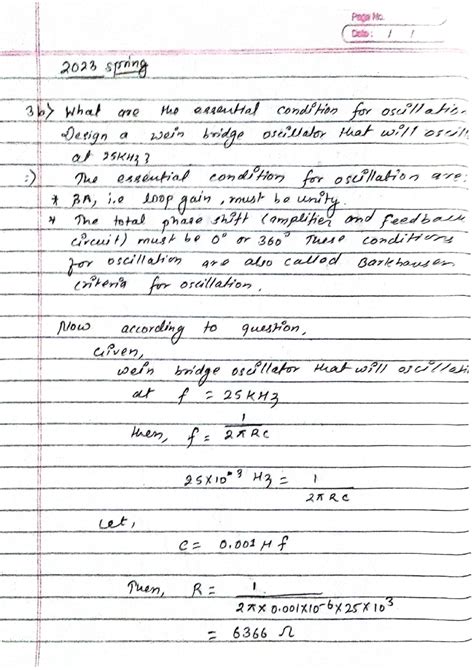 Assignment Electronic Device And Circuits Studocu