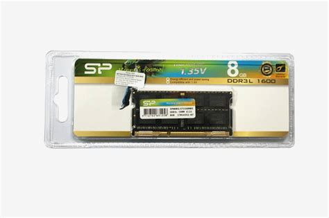 Silicon Power 8GB DDR3L 1600 Low Voltage SODIMM Notebook RAM ...