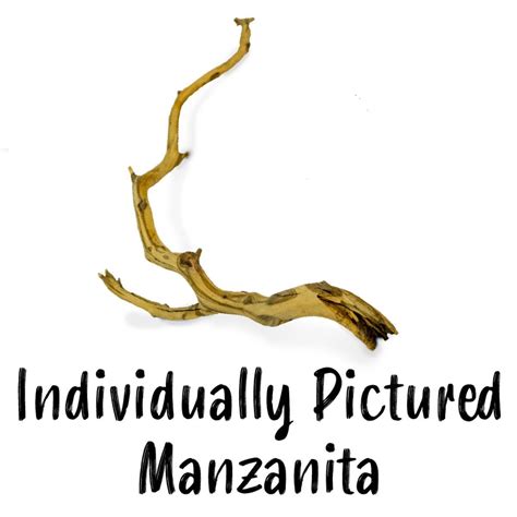 Manzanita Wood Individually Pictured