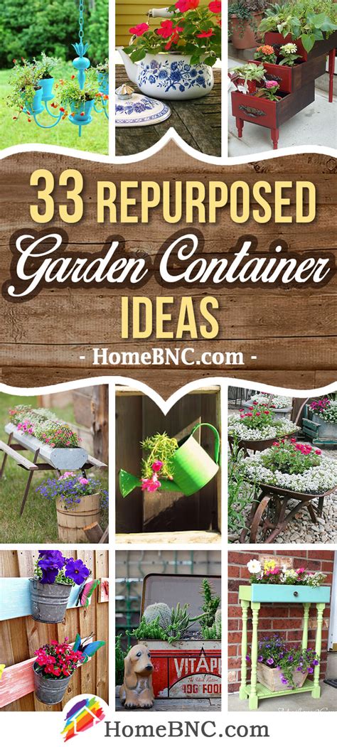 33 Best Repurposed Garden Container Ideas and Designs for 2022