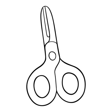 Premium Vector Illustration Of Outline Doodle Scissors For Children