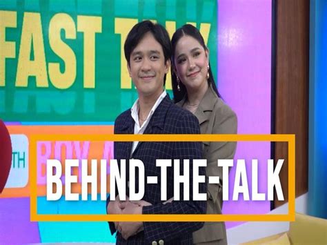 Fast Talk With Boy Abunda Behind The Talk With Mikee Quintos And Mikoy