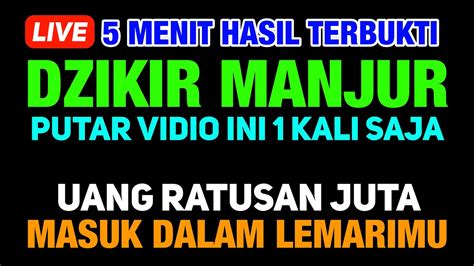 BUKTIKAN MINGGU INI AMALAN PENENANG HATI DAN PIKIRAN SERTA DOA LUNAS