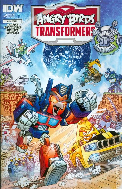 Angry Birds Transformers 2014 Idw Comic Books