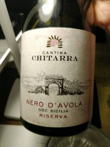 Cantina Chitarra Riserva Nero D Avola Vivino Us