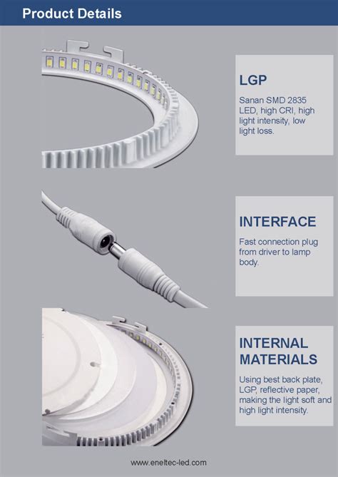 Ultra Slim Led Downlights Eneltec Group