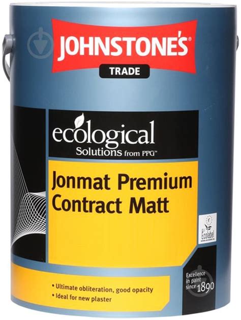 ᐉ Фарба акрилова водоемульсійна Johnstone s Jonmat Premium Contract