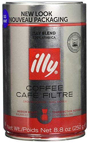 Illy Ground Drip Coffee Medium Roast 88 Oz 250g Coffee