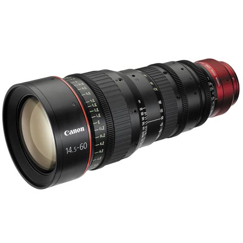 Canon CN-E 14.5-60mm T2.6 L S Cinema Zoom Lens with EF 6141B002