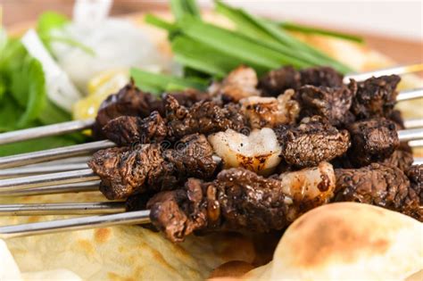 Beef Tikka Kebab Restaurant Style Stock Photo Image Of Beef Fresh