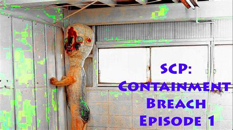 Don T Blink PC SCP Containment Breach Episode 1 YouTube