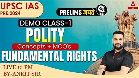 Indian Polity Fundamental Rights Mcqs Pyqs Detailed Concepts For Upsc