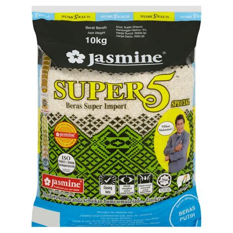 Beras Jasmine Super 5 Special 10kg My