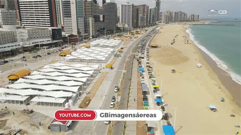 Obras Feirinha Da Beira Mar De Fortaleza A Todo Vapor Youtube