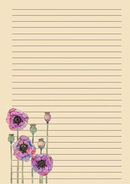Pin on ***** Листы для записей и конверты ***** | Writing paper ...