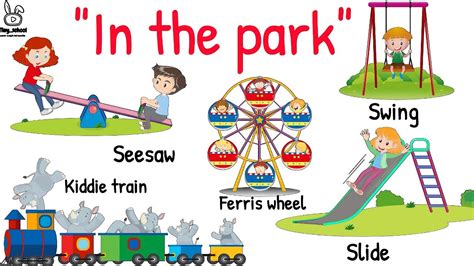 park english vocabulary  kids english speaking practice