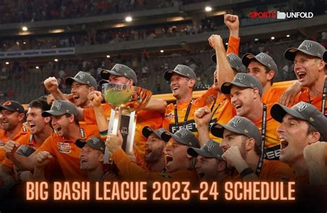 Big Bash League 2023-24 Schedule - Sportsunfold