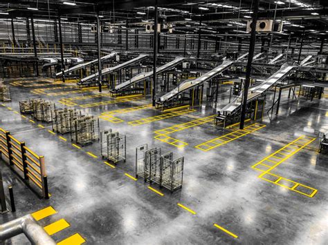 Warehouse Safety Logical Line Marking