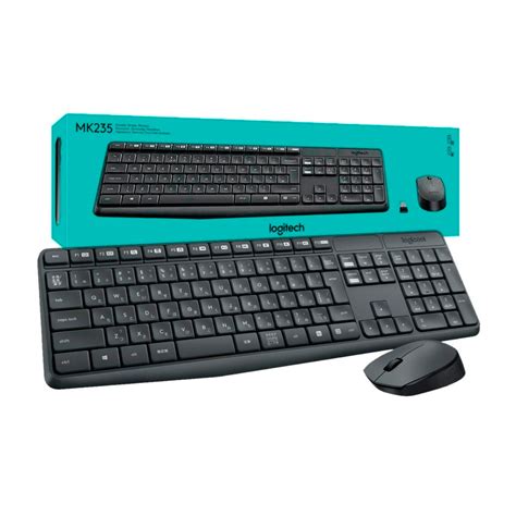 Kit Mouse E Teclado Wireless Logitech