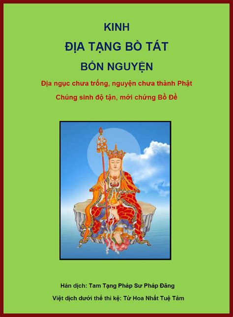 Kinh Địa Tạng Bồ Tát Bổn Nguyện Trọn Bộ Ý Nghĩa và Công Đức Khi Đọc