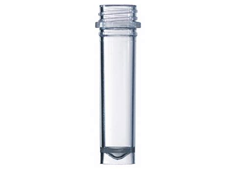 2ml Polypropylene Clear Screw Cap Self Standing Micro Tube Without Graduations Rnase And Dnase