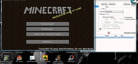 Minecraft Cheat Engine Table