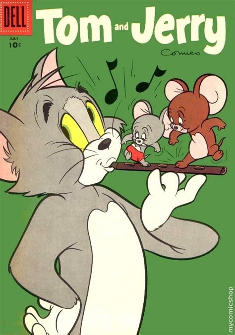 Tom And Jerry 1949 Dell Gold Key 144 Tom And Jerry Tom And Jerry Cartoon Vintage Cartoon